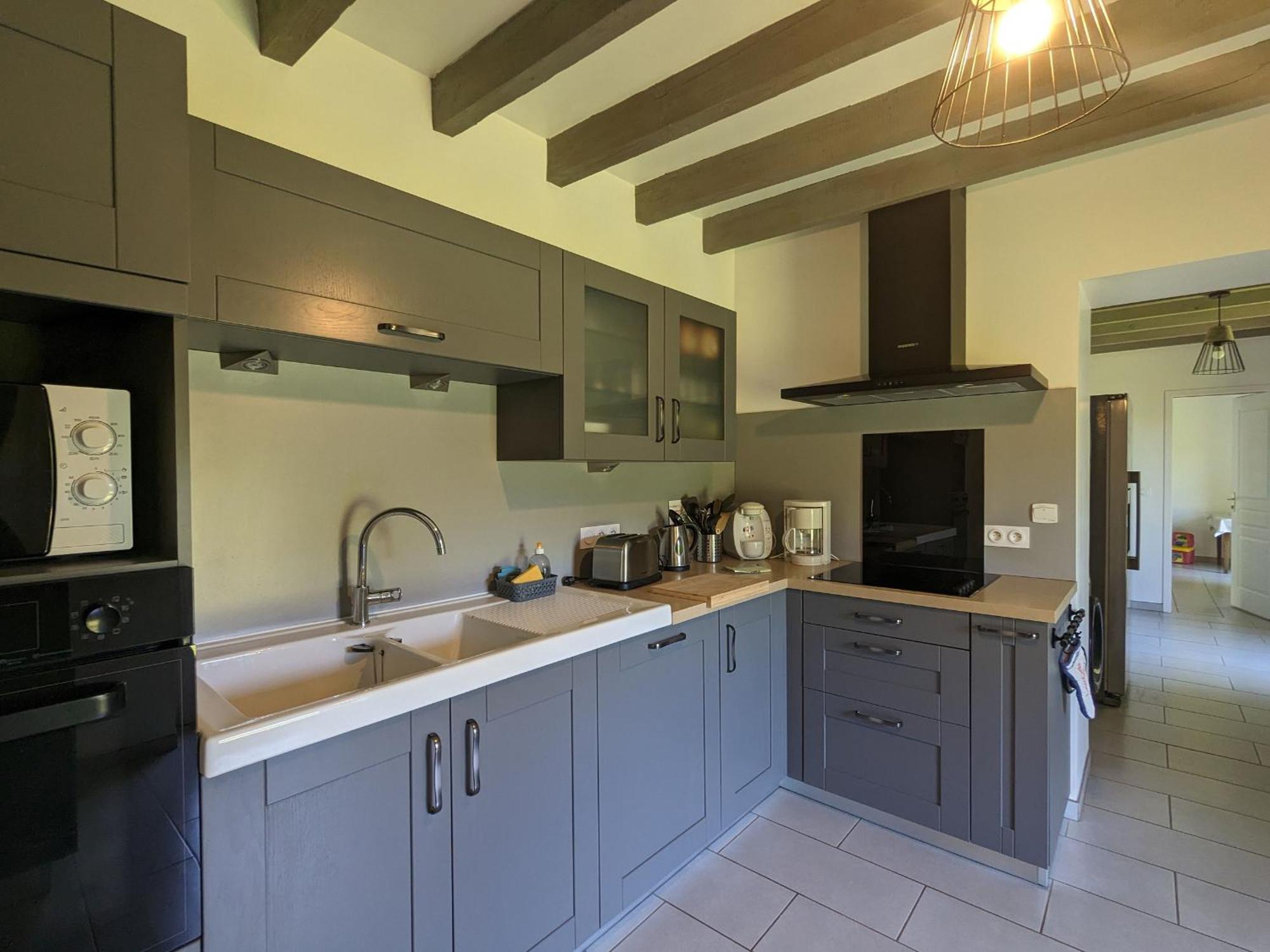 Villa Grande Ferme Renovee Avec Jardin Et Loisirs A Proximite - Fr-1-591-155 Pouligny-Notre-Dame Exterior foto